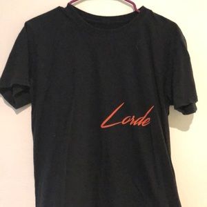 Lorde Perfect Places Concert Tee